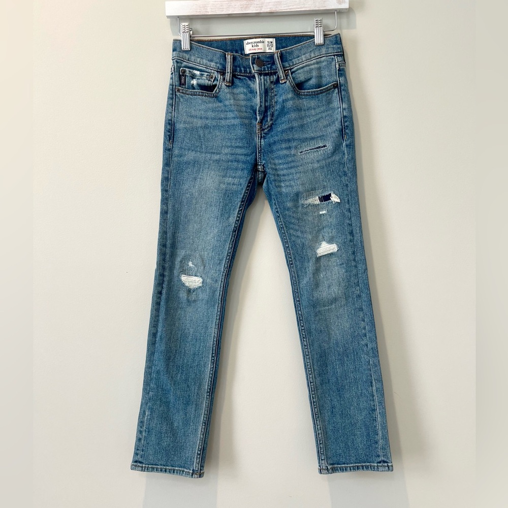 Abercrombie Kids Boys Denim Skinny Jeans Size 11/12